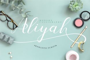 Aliyah: A Bold and Beautiful Script Font for Web Design
