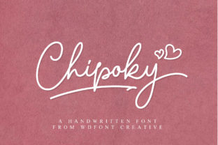 Chipoky: A Handwritten Font for Bold Web Design