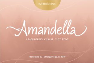Discover Amandella: The Perfect Font for Craft and Product Design