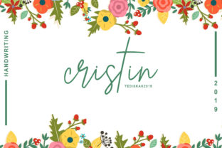 Discover Cristin: A Bold and Cute Handwritten Font
