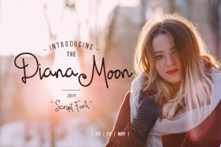 Discover Diana Moon: A Versatile Handwritten Font for Crafters