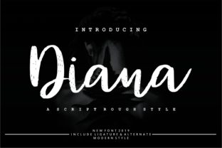 Discover Diana Rough: A Smart Handwritten Font for Unique Branding