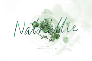 Discover Nathallie: A Standout Handwritten Font for Designers