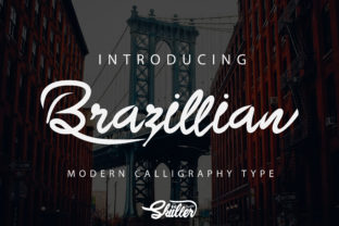 Elevate Your Craft with Brazillian: A Stylish Modern Calligraphy Font