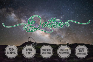 Elevate Your Editorial Design with Datten Font