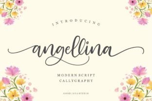Enhance Your Brand with Angellina: A Luxurious Handwritten Font