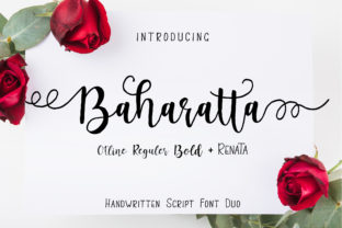 Enhance Your Brand with Baharatta: A Bold and Elegant Script Font