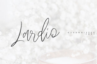 Enhance Your Brand with Lardio: A Premium Handwritten Font