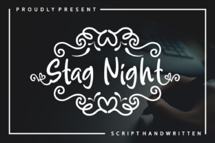 Enhance Your Brand with Stag Night: A Charming Script Font