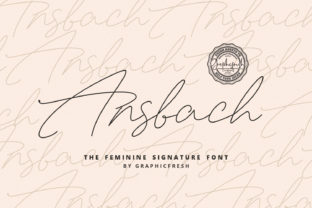 Enhance Your Editorial Design with Ansbach Font