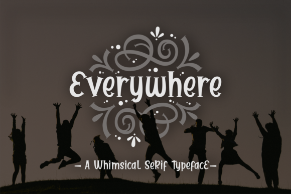 Everywhere: A Charming Handwritten Font for Editorial Design