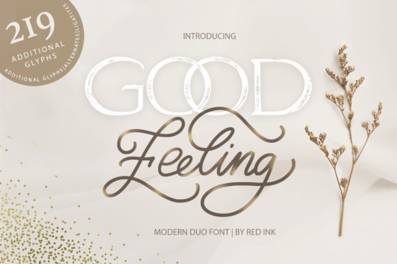 Good Feeling: A Charming Font for Editorial Design