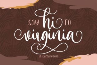 Hi Virginia: A Bold Handwritten Font for Standout Branding