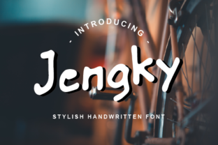 Jengky: A Playful Handwritten Font for Engaging Campaigns