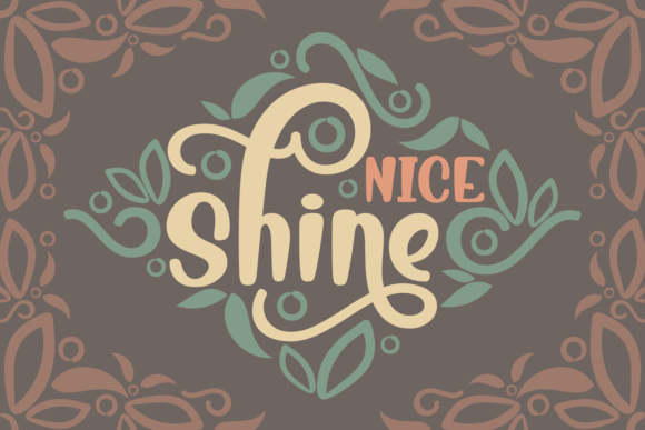 Nice Shine: A Bold Handwritten Font for Distinctive Web Design