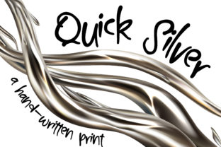 Quick Silver: A Handwritten Font for Professional Branding