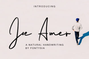 Transform Your Brand with Joe Amer: A Modern Handwritten Font